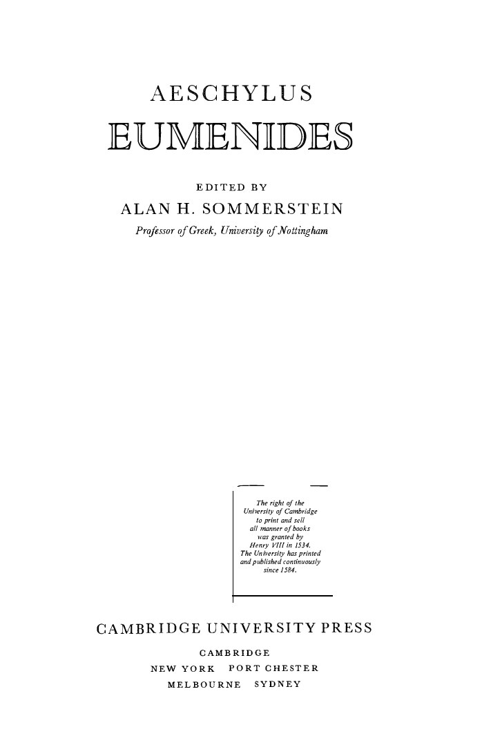 Eumenides