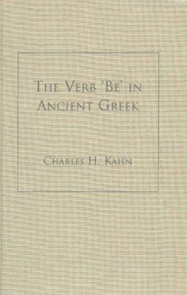 The Verb 'Be' in Ancient Greek